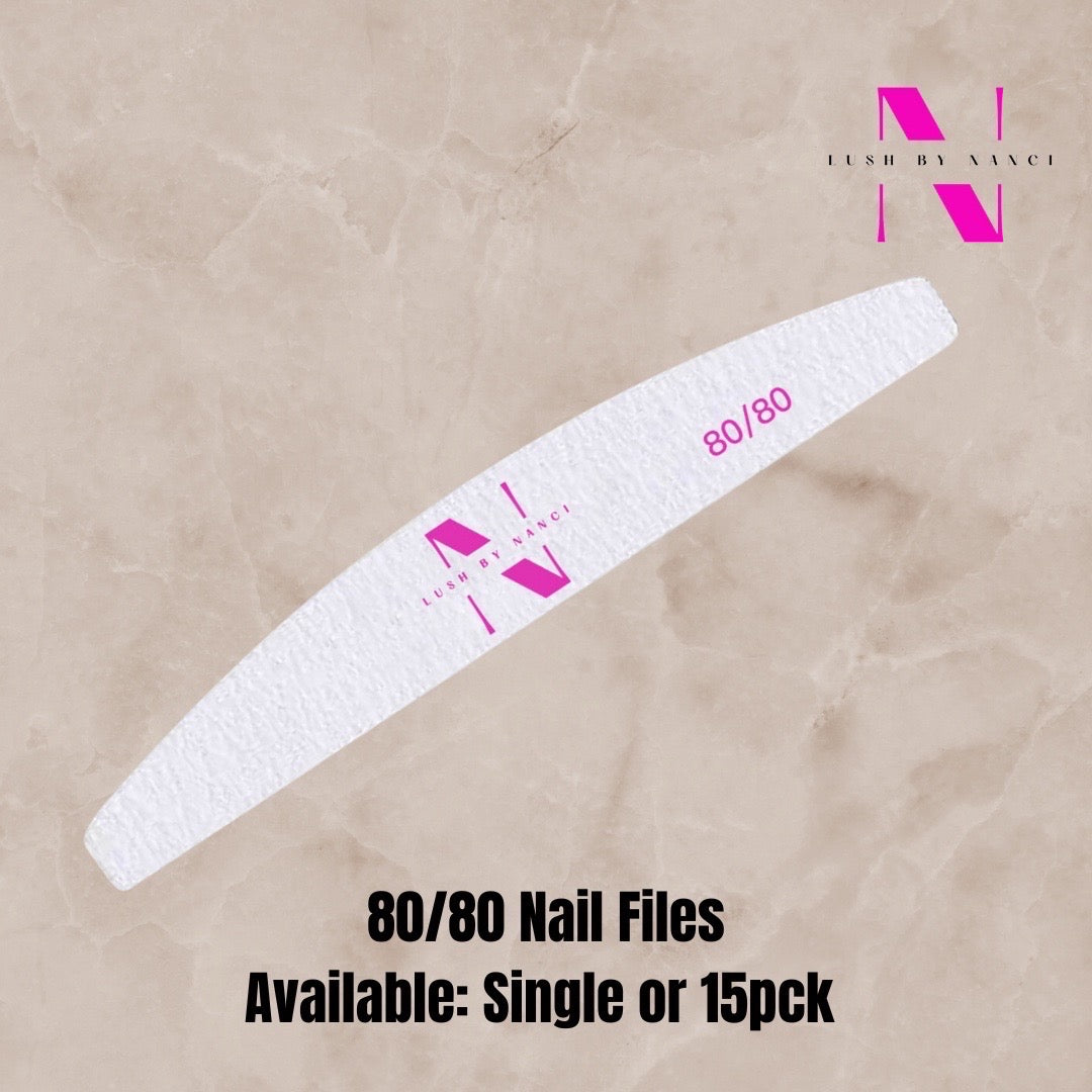 Nail File 80/80 15pk